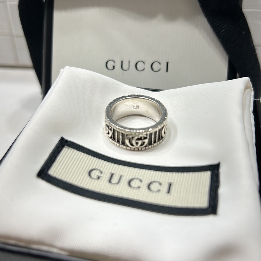 Gucci Ring Double G Silver - image 3